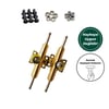 Woodenblack Altın Truck Seti/Parmak Kaykay 
