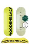 WOODENBLACK BASIC LOGO YELLOW DECK/PARMAK KAYKAY 