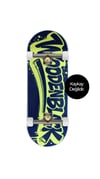 Woodenblack Blue Blast Pro Fingerboard Complete 