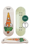 Woodenblack Carrot Rocket Fingerboard Deck 