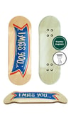 WOODENBLACK COLOR MISS YOU DECK/PARMAK KAYKAY 