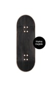 Woodenblack Gece Siyahı Fingerboard Deck 34mm 