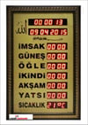 Cami Saati ( Vakitmatik)Ev Tipi Ezan Okuyan Saat İmsakiyeEv Tipi Ezan Okuyan Saat 