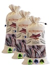 3 Adet Bez Torba Keçiboynuzu 600 Gr. Özel Seçme Ballı Keçi Boynuzu Carob