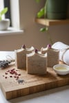 3 Kalıp Gül Sabunu El Yapımı Özel Üretim Rose Soap Gül Yağı Sabunu 3 Adet