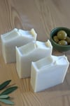 3 Kalıp Zeytinyağlı Sabun Özel Üretim El Yapımı Saf Zeytin Yağı Sabunu 3 Adet Pure Olive Oil Soap