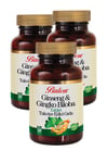 3 Kutu Balen Ginseng Gingko Biloba Takviye Edici Gıda 3 x 720 Mg x 120 Tablet Ginkgo Ginko