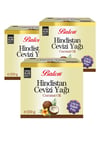 3 Kutu Balen Hindistan Cevizi Yağı 250 Gr Soğuk Pres