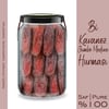3'lü Gurme Hurmalar Kudüs Hurması Medine Hurması Acve Hurma 3x660cc. Bi Kavanoz Jumbo Seçme Hurmalar