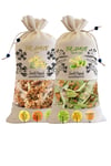 Bez Torba Çiçek Ihlamur 140 Gr. + Yaprak Çiçek Ihlamur 80 Gr. Özel Seçme Ürün Linden 220 Gr.