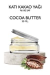 Katı Kakao Yağı 50 ml. Saf Kakao Yağı Cocoa Butter