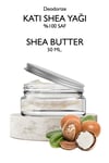 Katı Shea Butter Yağı 50 ml. Deodorize Saf Shea Yağı Shea Butter