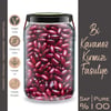 Kırmızı Fasulye Bi Kavanoz 660 cc. Cam Kavanozda 500 Gr. Kırmızı Fasülye Kurusu