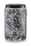 Mavi Kelebek Çiçeği Kurusu Bi Kavanoz 660 CC. Cam Kavanoz Blue Butterfly Mavi Kelebek Çayı Sarmaşığı