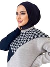 Çıtçıtlı Bayan Bone Şal