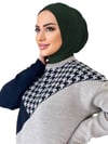 Çıtçıtlı Bayan Bone Şal