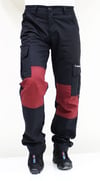 Mudwill Cordura Tactical Pantolon - Siyah Bordo