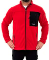 Mudwill Full Zip Sherpa Polar Ceket-Kırmızı