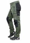 Mudwill Hiker500 Kışlık Softshell Pantolon-Haki Siyah