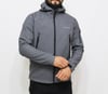 Mudwill Kapşonlu Softshell Erkek Mont Ceket Melanj