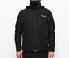 Mudwill Outdoor Softshell Erkek Mont Ceket-Gri Siyah