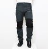 Mudwill Outdoor Softshell Kışlık Erkek Pantolon Gri-Siyah