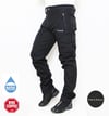 Mudwill Softshell Kargo Cepli Kışlık Erkek Pantolon-Siyah