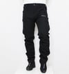 Mudwill Softshell Kargo Cepli Kışlık Erkek Pantolon-Siyah