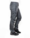 Mudwill Softshell Zipper Kargo Cepli Kışlık Pantolon-Gri