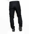 Mudwill Softshell Zipper Kargo Cepli Kışlık Pantolon-Siyah