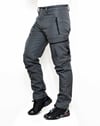 Mudwill Softshell Zipper Kargo Cepli Kışlık Pantolon-Gri