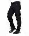Mudwill Softshell Zipper Kargo Cepli Kışlık Pantolon-Siyah