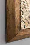 Masif Çerçeveli Taş Tablo-Aile herşeydir-Duvar Dekoru- Oscar Stone Decor 28X28 CM