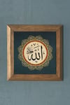 Masif Çerçeveli Taş Tablo-Wall Decor- Oscar Stone Decor 28X28 CM