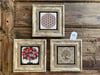 OSCAR STONE DECOR 3'lü ÇERÇEVELİ DOĞALTAŞ DUVAR DEKORU / 3CDD-40-234 (WALL DECOR)