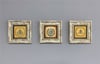 OSCAR STONE DECOR 3'lü ÇERÇEVELİ DOĞALTAŞ DUVAR DEKORU / 3CDD-40-258 (WALL DECOR)