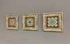 OSCAR STONE DECOR 3'lü ÇERÇEVELİ DOĞALTAŞ DUVAR DEKORU / 3CDD-40-223 (WALL DECOR)