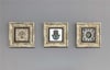 OSCAR STONE DECOR 3'lü ÇERÇEVELİ DOĞALTAŞ DUVAR DEKORU / 3CDD-40-408 (WALL DECOR)