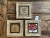 OSCAR STONE DECOR 3'lü ÇERÇEVELİ DOĞALTAŞ DUVAR DEKORU / 3CDD-40-233 (WALL DECOR)