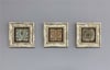OSCAR STONE DECOR 3'lü ÇERÇEVELİ DOĞALTAŞ DUVAR DEKORU / 3CDD-40-266 (WALL DECOR)