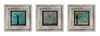 OSCAR STONE DECOR 3'lü ÇERÇEVELİ DOĞALTAŞ DUVAR DEKORU / 3CDD-40-085 (WALL DECOR)