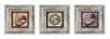 OSCAR STONE DECOR 3'lü ÇERÇEVELİ DOĞALTAŞ DUVAR DEKORU / 3CDD-40-033 (WALL DECOR)