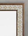 OSCAR STONE DECOR ÇERÇEVELİ MOZAİK DOĞALTAŞ AYNA / AYN5070-109