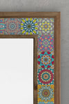 OSCAR STONE DECOR ÇERÇEVELİ MOZAİK DOĞALTAŞ AYNA / AYN4060-023