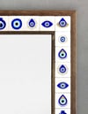 OSCAR STONE DECOR ÇERÇEVELİ MOZAİK DOĞALTAŞ AYNA / AYN5070-088