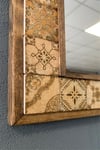 OSCAR STONE DECOR ÇERÇEVELİ MOZAİK DOĞALTAŞ AYNA / AYN-075