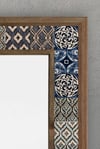 OSCAR STONE DECOR ÇERÇEVELİ MOZAİK DOĞALTAŞ AYNA / AYN4060-043