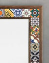OSCAR STONE DECOR ÇERÇEVELİ MOZAİK DOĞALTAŞ AYNA / AYN4060-023