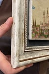 Oscar Stone Decor Çerçeveli Tablo Taş Duvar Dekoru 30 x 30 cm Selimiye Camii