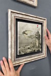 Oscar Stone Decor Çerçeveli Tablo Taş Duvar Dekoru 30 x 30 cm Hazerfen İstanbul Galata